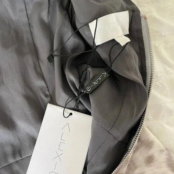 Alexis metallic leopard ruffle midi dress - Picture 9 of 11